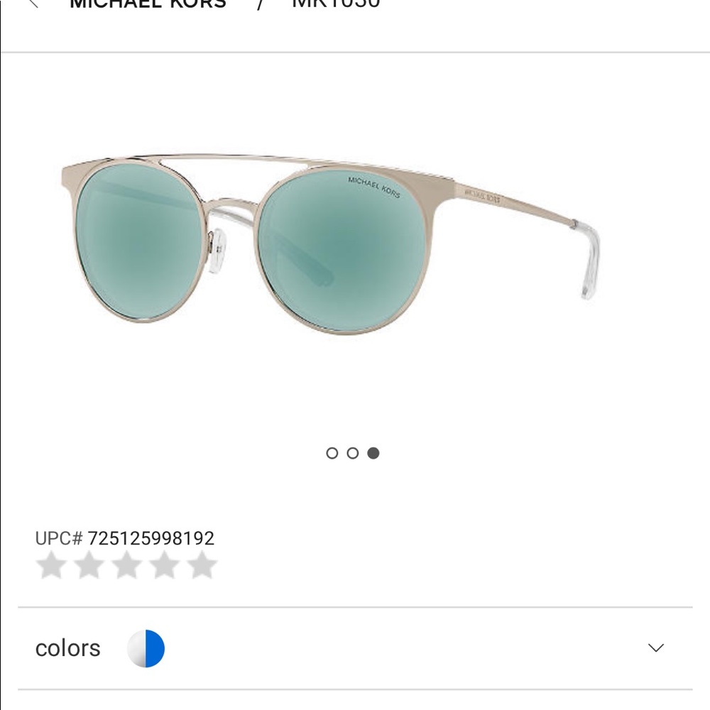 Micheal Kors MK1030 Sunglasses NWT